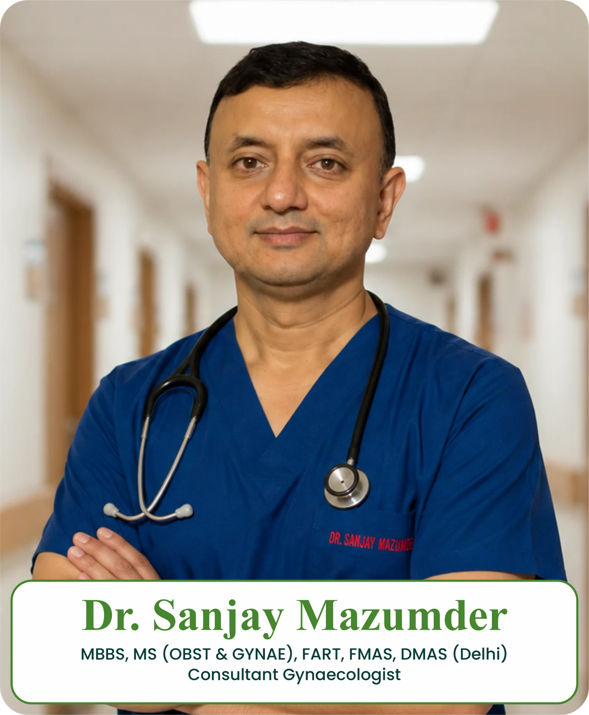 Dr. Sanjay Mazumder, Consultant Gynaecologist